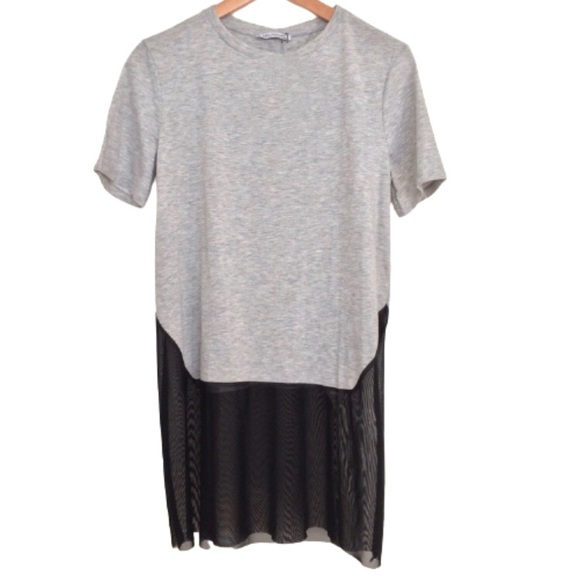 Zara | Trufuluc Mesh T-shirt Tunic - Picture 3 of 5